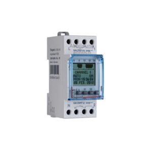 AlphaRex³ D22  digitale Wochenzeitschaltuhr, 24 VAC, 2 Kanal, 2TE Legrand 412643