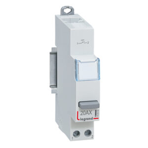 Taster CX3 20A 1 Schließer 230VAC, Gebrauchskategorie AC-12, 1TE Legrand 412908