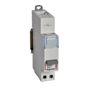 Taster CX3 20A 1 Öffner 230VAC, Gebrauchskategorie AC-12, 1TE Legrand 412909
