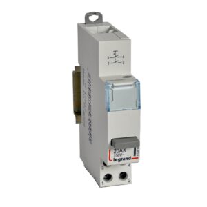 Druckschalter CX3 20A 2 Schließer 230VAC, Gebrauchskat. AC-12, 1TE Legrand 412910