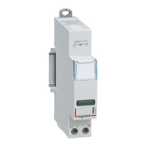 Meldeleuchten CX3, LED, 1-fach (Grün ), 12/48V AC/DC, 1TE Legrand 412921