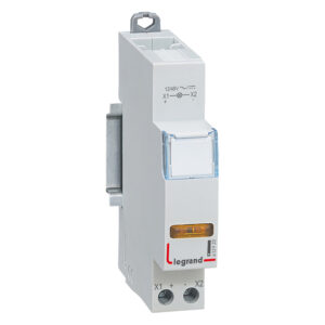 Meldeleuchten CX3, LED, 1-fach (Gelb ), 12/48V AC/DC, 1TE Legrand 412923