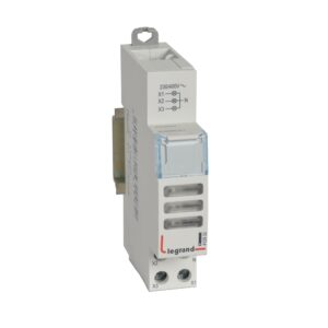 Meldeleuchten CX3, LED, 3 Phasen-Kontrolle (3x Farblos), 230/400 VAC, 1TE Legrand 412932