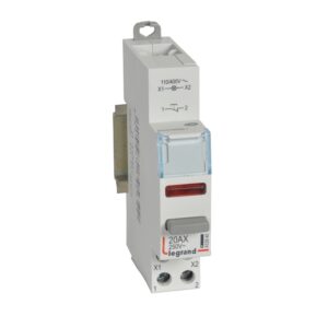 Taster CX3 20A 1 Öffner + LED Rot 110/400V AC, Gebrauchskategorie AC-12, 1TE Legrand 412940