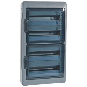 Feuchtraumverteiler Plexo³, PV, Aufputz, IP65-IK09, 4-reihig, 72 Module Legrand 414038