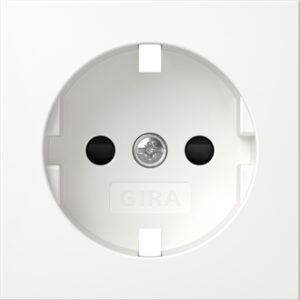 Abd. SCHUKO-Steckd. SP System 55 Reinweiß m Gira 492127