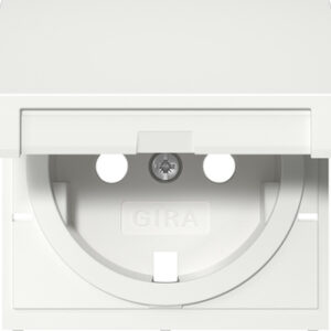 Abd. SCHUKO-Steckd. KD System 55 Reinweiß Gira 492203