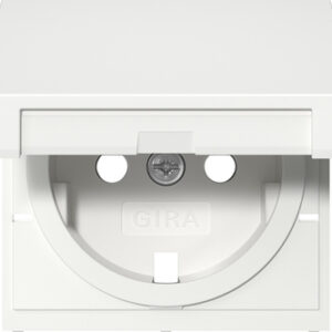 Abd. SCHUKO-Steckd. KD + SP System 55 Reinweiß Gira 494203