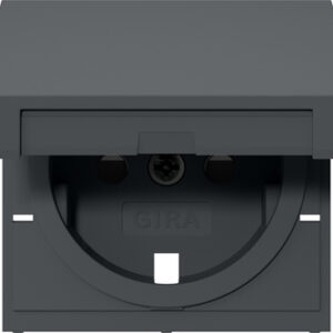 Abd. SCHUKO-Steckd. KD + SP System 55 Anthrazit Gira 494228