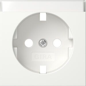 Abd. SCHUKO-Steckd. BSF System 55 Reinweiß Gira 494703