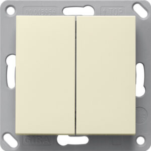 RF Wandsender 2f KNX System 55 Cremeweiß Gira 517801