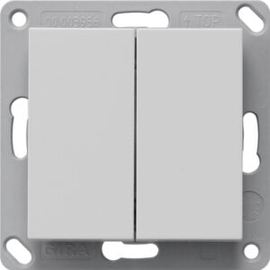 RF Wandsender 2f KNX System 55 Grau m Gira 5178015