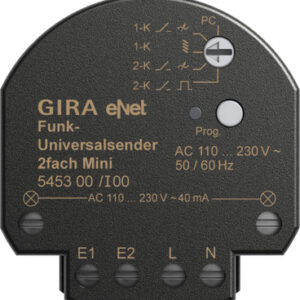 Funk Uni-Sender 2f Mini Gira eNet Gira 545300