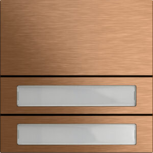 Ruftastenmodul 2f System 106 Bronze Gira 5532921