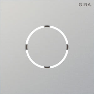 Frontpl. Sprachmodul System 106 Aluminium Gira 5578926