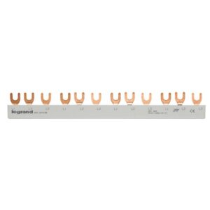 Gabelkammschiene, 3-polig, 12 TE, 10 mm², nicht kürzen ! Legrand 607035