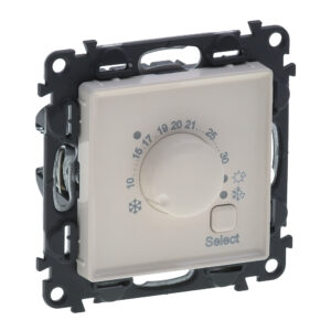 Valena Life  Elektronisches Raumthermostat mit Wechselkontakt Farbe:  Mandelweiß Legrand 752233