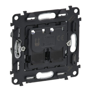 Datendose 2xRJ45 geschirmt für VALENA Life/Allure, Kategorie 6 STP, Farbe: weiß Legrand 753047