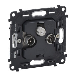 Einsatz IN’MATIC TV-R-SAT Durchgangsdose Legrand 753065