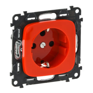 Valena Allure Schutzkontaktsteckdose Codiert Farbe: Rot Legrand 753132