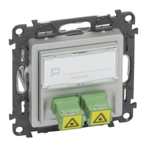 Valena Life SC/APC Fibre Optic Farbe: Aluminium Legrand 753330