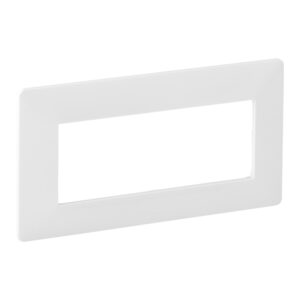 Valena Life 5-modulig Rahmen+Tragring. Farbe: Ultraweiß Legrand 754006