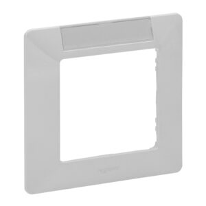 Valena Life 1-fach Rahmen mit Beschriftungsfeld Farbe: Ultraweiß Legrand 754011