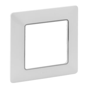 Valena Life 1-fach Rahmen Farbe: Ultraweiß/Chrom Legrand 754031