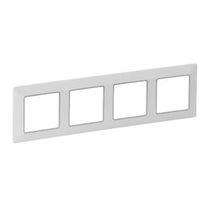Valena Life 4-fach Rahmen Farbe: Ultraweiß/Chrom Legrand 754034