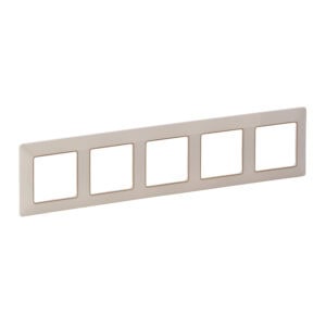 Valena Life 5-fach Rahmen Farbe: Mandelweiß/Gold Legrand 754065