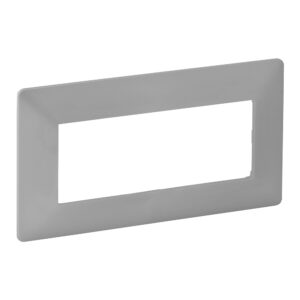 Valena Life 5-modulig Rahmen+Tragring. Aluminium Legrand 754136