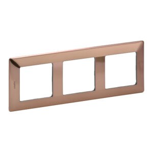 Valena Life 3-Fach Rahmen Kupfer Legrand 754163