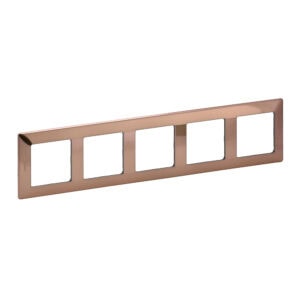 Valena Life 5-Fach Rahmen Kupfer Legrand 754165
