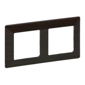 Valena Life 2-Fach Rahmen Dark Wood Legrand 754172
