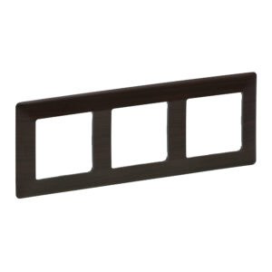 Valena Life 3-Fach Rahmen Dark Wood Legrand 754173