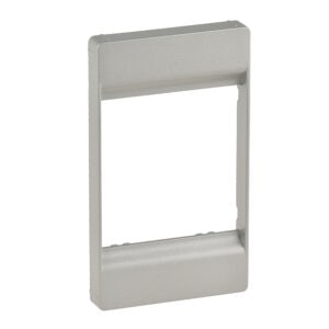 Valena Life Adapter 2x Schutzkontaktsteckdose Arbe: Aluminium Legrand 754245