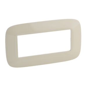 Valena Allure 5-modulig Rahmen+Tragring. Farbe: Mandelweiß Legrand 754316