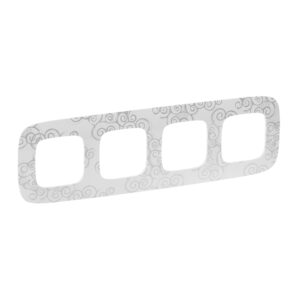 Valena Allure 4-Fach Rahmen Chromestyle Legrand 754344