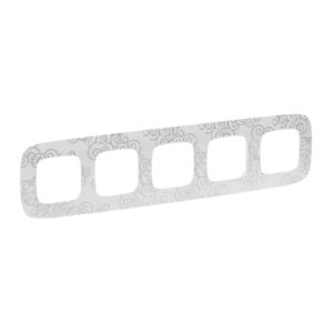 Valena Allure 5-Fach Rahmen Chromestyle Legrand 754345