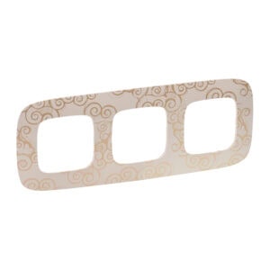 Valena Allure 3-Fach Rahmen Goldstyle Legrand 754353