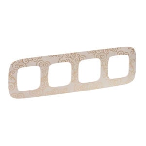 Valena Allure 4-Fach Rahmen Goldstyle Legrand 754354