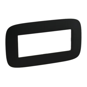 Valena Allure 5-modulig Rahmen+Tragring Farbe: Schwarz Legrand 754406