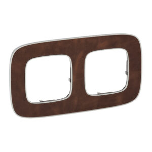 Valena Allure 2-Fach Rahmen LEDer Legrand 754452