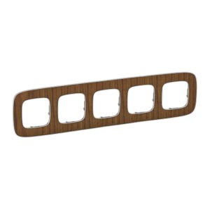 Valena Allure 5-Fach Rahmen Walnuss Legrand 754465