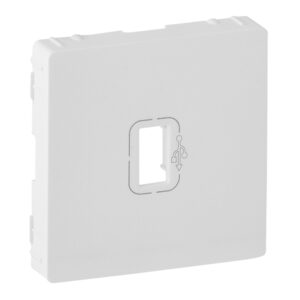 Valena Life Abdeckung für  USB-Dose: Ultraweiß Legrand 754750