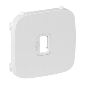 USB-Dose-Abdeckung für das Schalterprogramm VALENA ALLURE, Farbe: Ultraweiß Legrand 754755