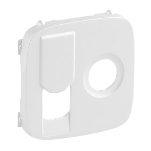 Valena Allure Abdeckung für TV+RJ45 Einsatz (KAT6 UTP). Farbe: Perlmutt Legrand 754839