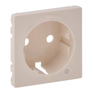 Valena Life Abdeckung Schutzkontaktsteckdose LED Farbe: Mandelweiß Legrand 754851