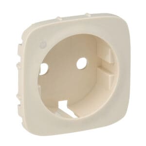 Valena Allure Abdeckung Schutzkontaktsteckdose LED Farbe: Mandelweiß Legrand 754856