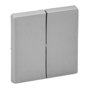 Valena Life Wippe Serien- und Doppelwechselschalter Farbe: Aluminium Legrand 755022